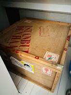 Houten kist 80x80x48, Doe-het-zelf en Verbouw, Kratten en Dozen, Ophalen, Gebruikt