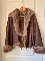 Korte lammy coat, Ophalen of Verzenden, Zo goed als nieuw, Bruin