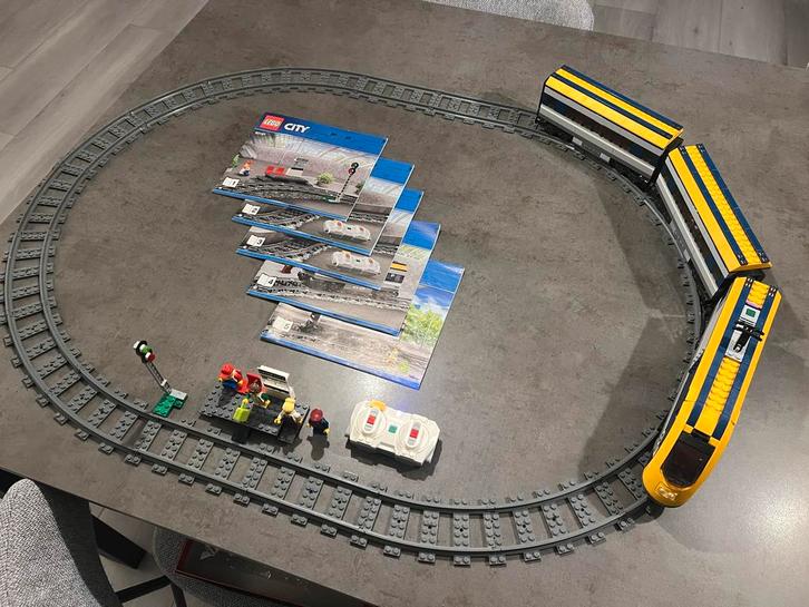 Lego City Trein Set 60197 - Compleet!, Kinderen en Baby's, Speelgoed | Duplo en Lego, Zo goed als nieuw, Lego, Complete set, Ophalen of Verzenden