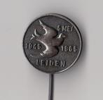 Leiden 5 Mei 10 jaar Vrijheid Duif speldje, Verzamelen, Speldjes, Pins en Buttons, Gebruikt, Niet vindbaar, Niet vindbaar, Speldje of Pin