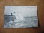 VLISSINGEN  >  BOULEVARD IN STORM   BRIEFKAART  1911, Verzenden, Voor 1920, Gelopen, Zeeland