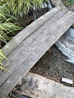 Eiken duigen van wijnvaten, 5 stuks, ca 2.50 lang, Tuin en Terras, Ophalen, Zo goed als nieuw, Hout, Biels