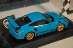 1:18 PORSCHE 911 GT3 RS 2019 blue 991 2 Minichamps WRH, Hobby en Vrije tijd, Modelauto's | 1:18, Verzenden, Zo goed als nieuw