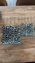 2 glazen schalen boeden plateau barok stijl, Ophalen of Verzenden, Overige stijlen, Glas, Schaal of Schalen