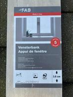 2x Nieuwe FAB Vensterbanken - Travertin Look - 260x20cm, Ophalen, Nieuw, Hardsteen, Overige typen