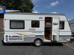DETHLEFFS CAMPER 440 DB VASTBED RONDZIT VOORTENT MOVER (TOP), Caravans en Kamperen, Rondzit, Overige typen, Bedrijf, 750 - 1000 kg