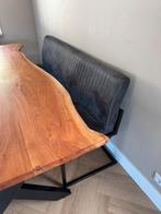 Eettafelbankje, Huis en Inrichting, Stoelen, Ophalen, Zo goed als nieuw, Grijs, Eén
