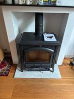 Nordica Termosotta DSA Hout-CV Kachel - Compleet met Aanslui, Ophalen, Gebruikt, Houtkachel, Vrijstaand