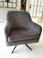 Riviera Maison draai fauteuil 360, Ophalen, Gebruikt, Minder dan 75 cm, Stof