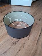 Antraciet Lampenkap - 50cm Diameter, Ophalen, Rond, Grijs, Zo goed als nieuw