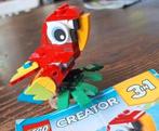 Lego Creator 3058: Papegaai, parkiet, vis 3 in 1, Ophalen of Verzenden, Zo goed als nieuw
