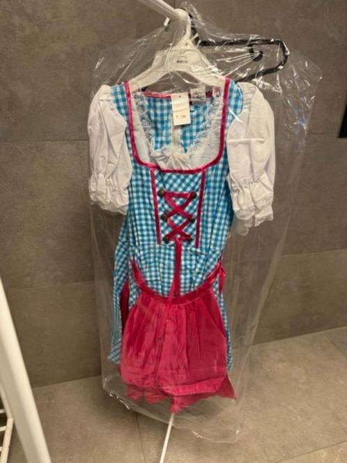 Carnavalspakje Heidie - Blauw - Meerdere maten, Hobby en Vrije tijd, Feestartikelen, Nieuw, Kostuum, Carnaval, Ophalen