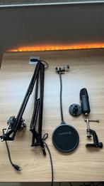 Devine M-mic USB + standaard & popfilter, Ophalen of Verzenden, Zo goed als nieuw, Studiomicrofoon