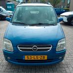 Opel Agila 1.2 I 16V 2003 Blauw, Auto's, Voorwielaandrijving, 74 pk, Blauw, Origineel Nederlands