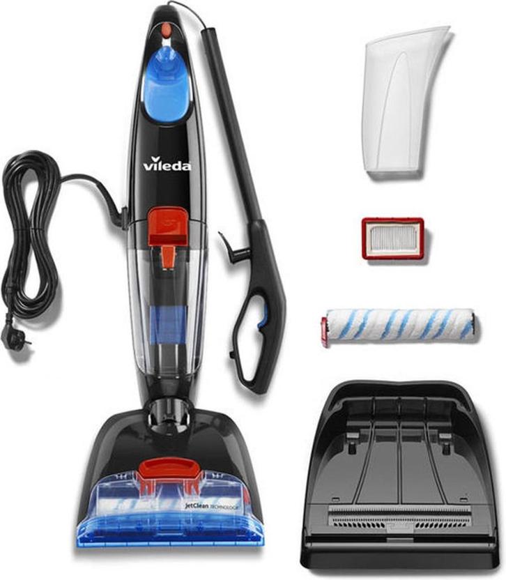 Vileda JetClean 3in1, Witgoed en Apparatuur, Stofzuigers, Zo goed als nieuw, Waterstofzuiger, Minder dan 1200 watt, Reservoir