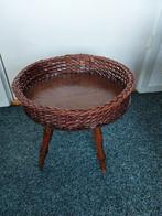 Tafetje, Huis en Inrichting, Tafels | Bijzettafels, Ophalen, Gebruikt, Rond