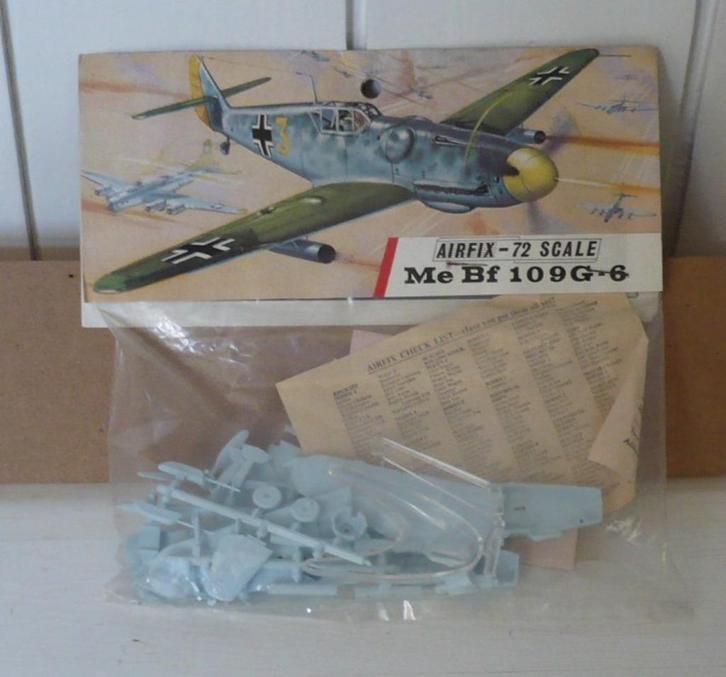Airfix Me Bf 109 G-6 Messerschmitt, Hobby en Vrije tijd, Modelbouw | Vliegtuigen en Helikopters, Zo goed als nieuw, Vliegtuig