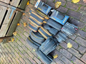 Diverse banden gravel cx mtb beschikbaar voor biedingen