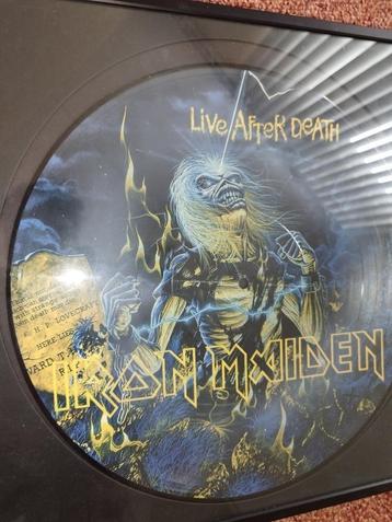 IRON MAIDEN Vinyl picture discs  + diverse artiesten.  beschikbaar voor biedingen