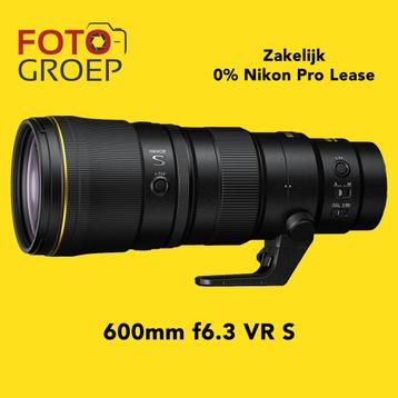 Nikon 600mm f6.3 VR S (informeer naar prijs)