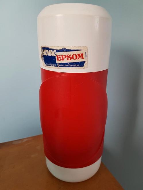 Retro thermoskan vintage thermosfles beker rood jaren 60 70, Verzamelen, Retro, Huis en Inrichting, Ophalen of Verzenden