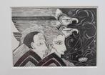 Houtdruk John Raedecker (1885-1956),, Antiek en Kunst, Kunst | Litho's en Zeefdrukken, Ophalen of Verzenden