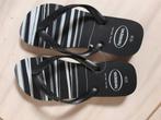 Havaianas br41/42 eur 43/44 zwart wit, Slippers, Zwart, Havaianas, Nieuw
