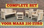 ✅ Uniek sloophouten tuinbank loungebank – Stoer & sfeervol, Blijmakers, Nieuw, Ophalen of Verzenden, Blijmakersstraat 22