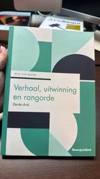 W.H. van Boom - Verhaal, uitwinning en rangorde, Sociale wetenschap, Ophalen of Verzenden, Zo goed als nieuw, W.H. van Boom