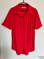 Studio anneloes poppy ss blouse XXL rood travelstof, Kleding | Dames, Maat 46/48 (XL) of groter, Ophalen of Verzenden, Zo goed als nieuw
