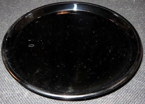 Persglazen onderschotel, A.D. Copier, Antiek en Kunst, Antiek | Glas en Kristal, Ophalen of Verzenden