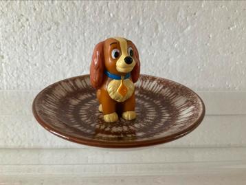 Disney lady en vagebond - trinket dish : lady beschikbaar voor biedingen