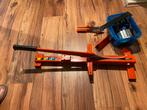 Laminaatsnijder + verstekknipper, Doe-het-zelf en Verbouw, Gereedschap | Handgereedschap, Ophalen, Gebruikt