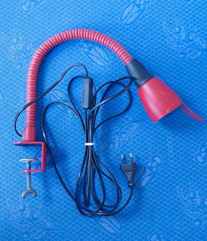 Ikea Bureaulamp K9701 - Vintage Design, Huis en Inrichting, Lampen | Tafellampen, Gebruikt, 50 tot 75 cm, Kunststof, Metaal, Ophalen of Verzenden