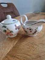 Janneke Brinkman suikerpot en melkkan "Fruit&Flowers", Ophalen, Overige typen, Zo goed als nieuw, Overige stijlen