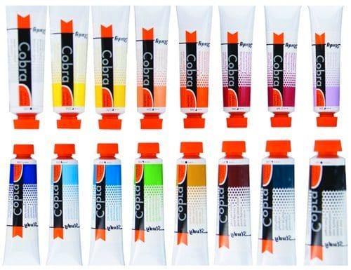 Cobra Study, dé Olieverf op waterbasis, Hobby en Vrije tijd, Schilderen, Nieuw, Olieverf, Ophalen of Verzenden