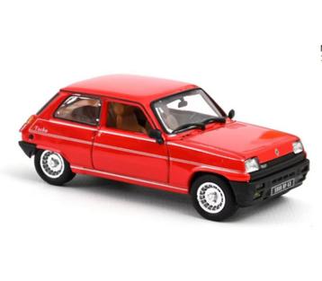 Renault 5 Alpine TURBO '83 schaal rood 1/43 NOREV ref 510518 beschikbaar voor biedingen