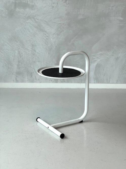 Jaren 80 bijzettafel vintage retro side table postmodern 80s, Huis en Inrichting, Woonaccessoires | Overige, Gebruikt, Ophalen of Verzenden