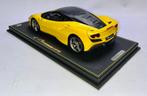 Ferrari F8 Tributo Geel met Zwart 1:18 P18171C1-25 van BBR, Ophalen of Verzenden, Nieuw, Auto, Overige merken