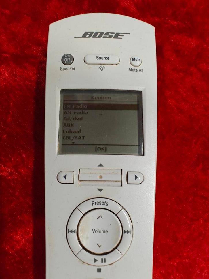 Bose RC48S2-40 afstandsbediening, Audio, Tv en Foto, Home Cinema-sets, Zo goed als nieuw, Overige spelers, Soundbar, 70 watt of meer