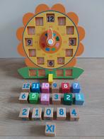 Leren klok kijken met blokjes (hout), Ophalen, Zo goed als nieuw, Ontdekken