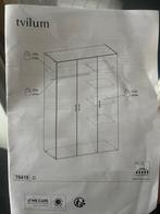 Tvilum kledingkast met deuren, Huis en Inrichting, Kasten | Kledingkasten, Ophalen, Kunststof, 50 tot 100 cm, Zo goed als nieuw