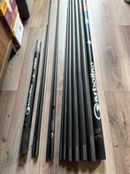 Garbolino 11,5m vaste stok met extra topset+cupkit, Ophalen, Zo goed als nieuw, Vaste hengel