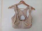 Sport BH voorsluiting maat L (75cm), Kleding | Dames, Ondergoed en Lingerie, Ophalen, Zwart, BH