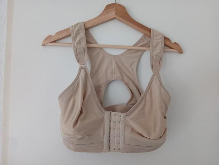 Sport BH voorsluiting maat L (75cm), Kleding | Dames, Ondergoed en Lingerie, BH, Zwart, Ophalen