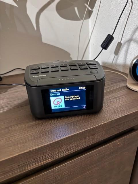 RCR-11 Wekker, internet radio, DAB radio, Audio, Tv en Foto, Radio's, Zo goed als nieuw, Radio, Ophalen of Verzenden