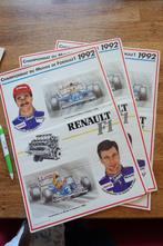sticker Williams Renault Formule 1 1992, Ophalen of Verzenden, Zo goed als nieuw, Formule 1