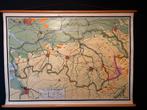 Oude kaart Noord Brabant aan houten ophang, Ophalen, Gelezen, K. Zeeman