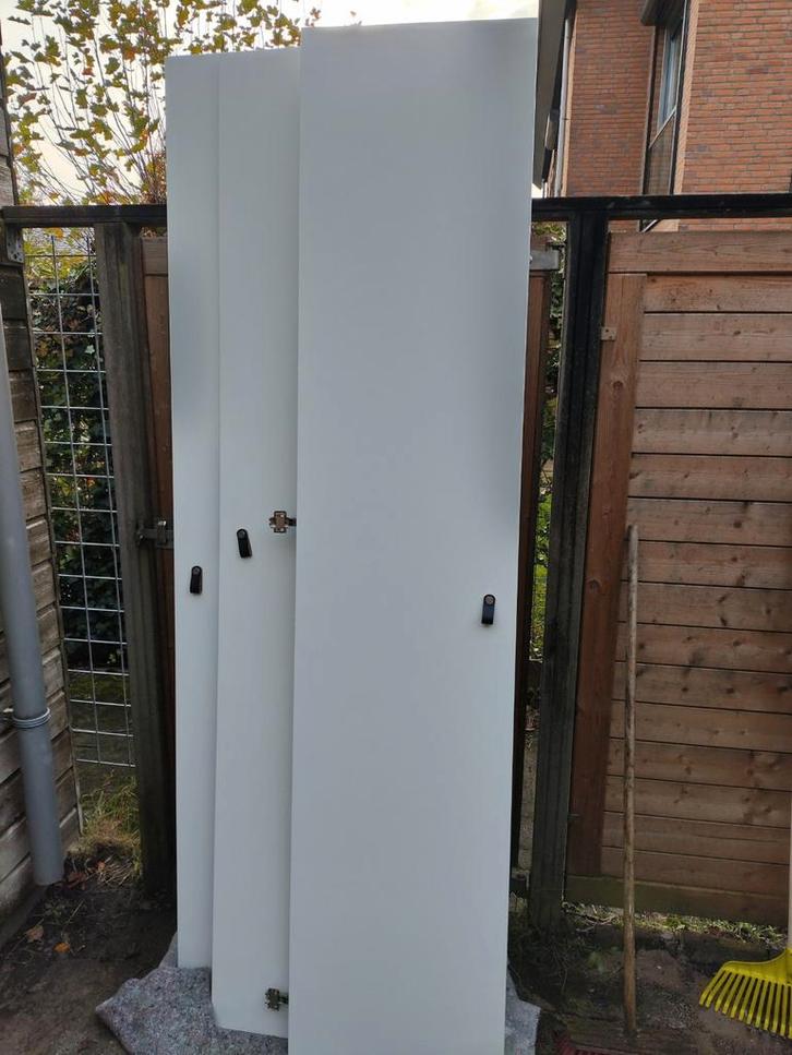 Ikea Forsand deuren - kastdeuren voor Pax kast. Kleur: wit, Doe-het-zelf en Verbouw, Deuren en Horren, Gebruikt, Binnendeur, Ophalen