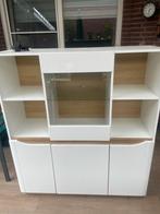 Buffetkast met LED verlichting gratis, Huis en Inrichting, Ophalen, Gebruikt, 100 tot 150 cm, Glas